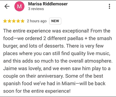 Jaime Rivera music review