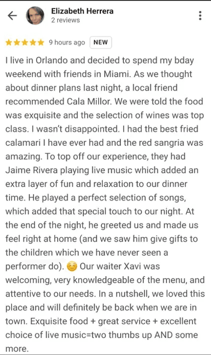 Jaime Rivera music review